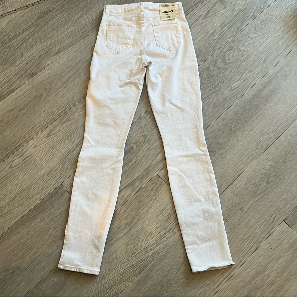 NEW L'AGENCE josie jean in blanc - Picture 9 of 9